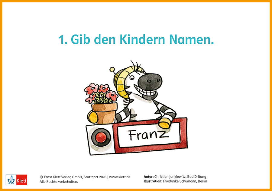 Tippkärtchen Schreibkonferenz Klasse 2 Bildergeschichte Am See