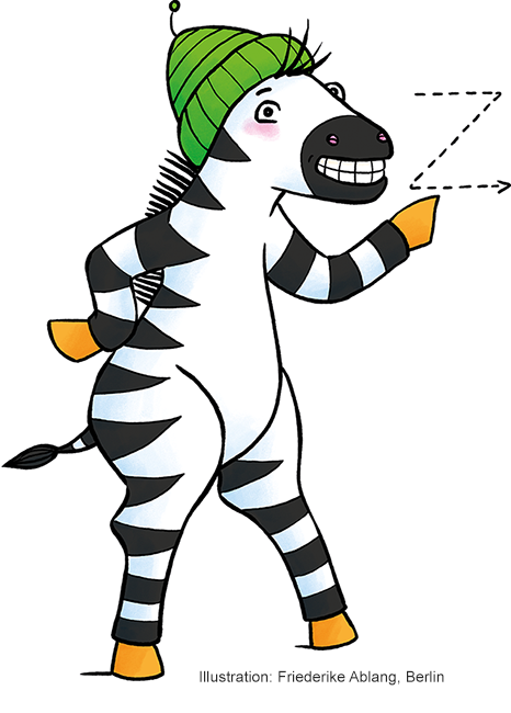 S569ECN00005APA99_Zebra_Lautgebaerde_Z_ Zebra Franz übt Lautgebärden