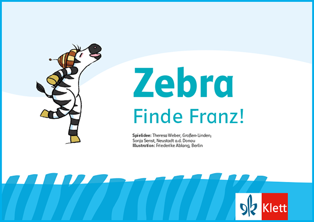 Zebra Bewegungsspiel Finde Franz! Titelblatt