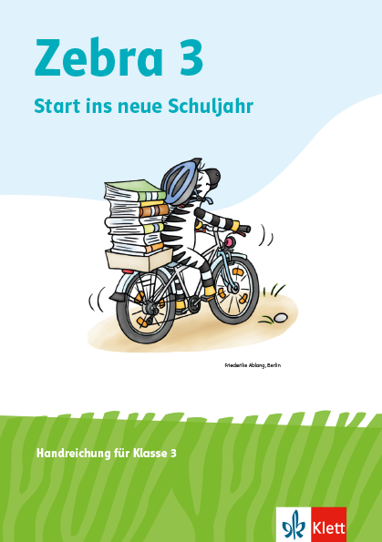 Zebrafanclub_Schulstartheft_Klasse3_Cover Cover Zebra Schulstartheft Klasse 3
