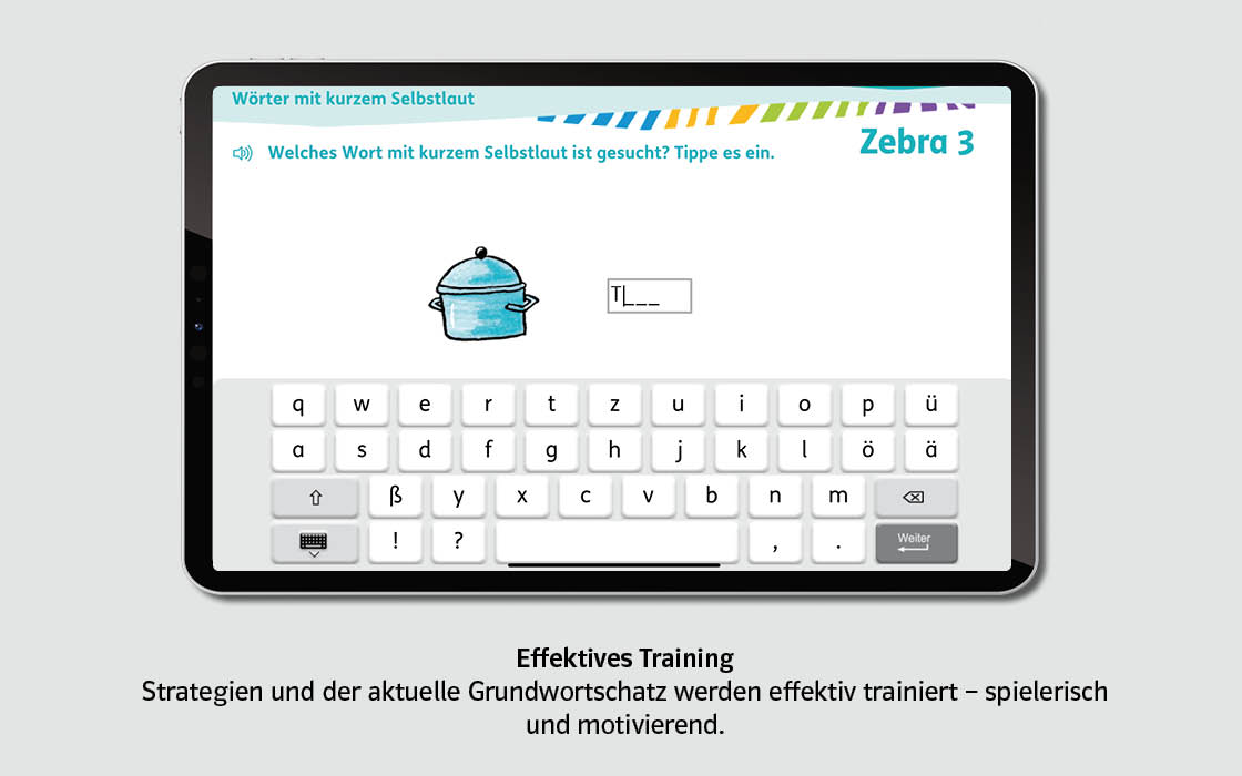 Zebra-App Effektives Training