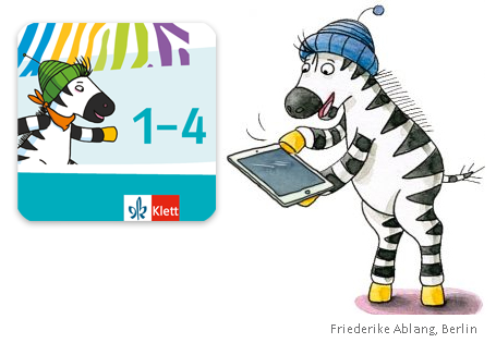 Aktion zur Zebra-App Deutsch Klasse 1–4 – jetzt den Eltern empfehlen